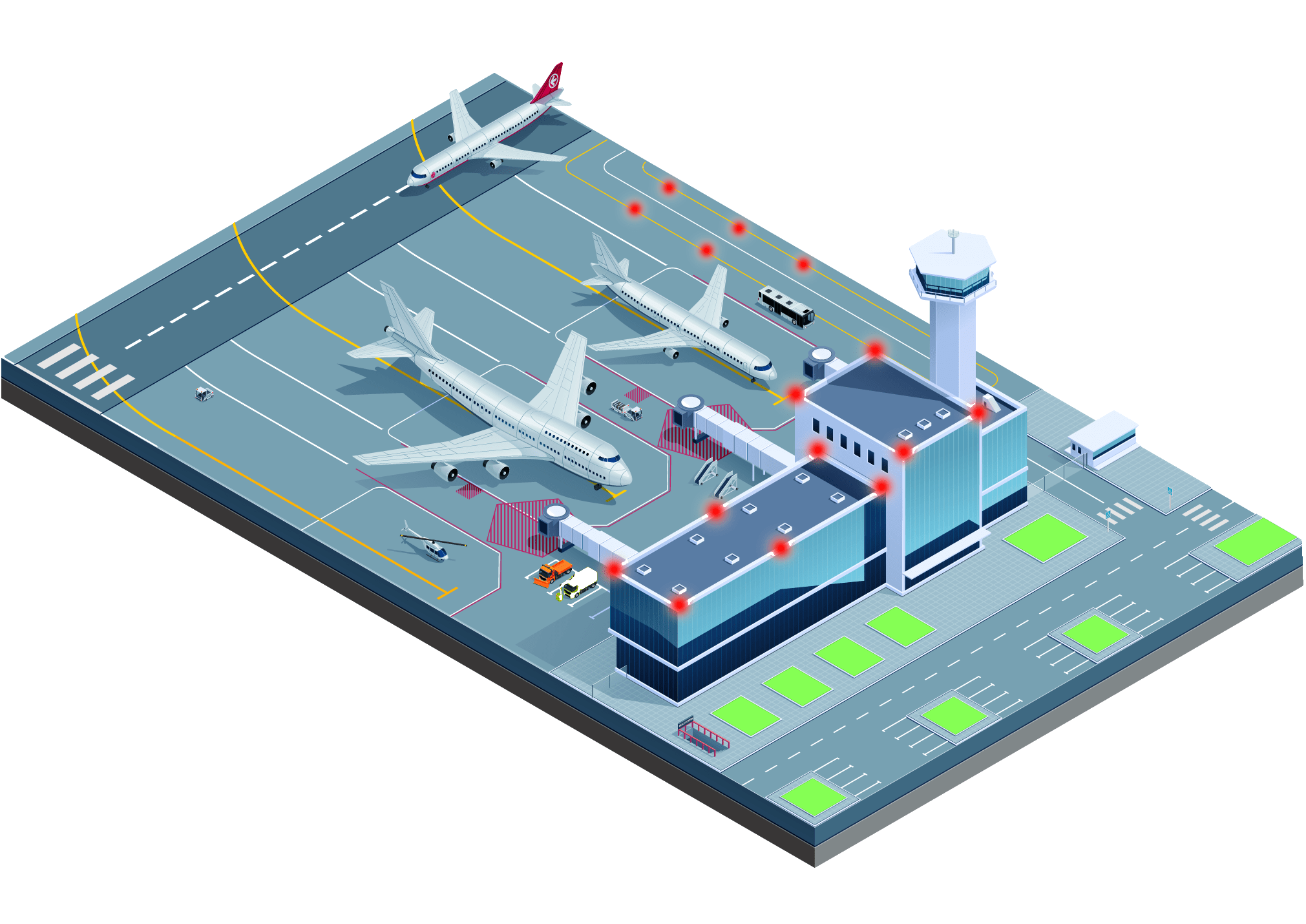 Obelux - Balisage d'obstacles aériens - matériel pour les aéroports