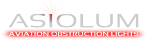 Balisage d'obstacle - Feux d'obstacle à la navigation aérienne- Asiolum, Distributeur exclusif des Balises d’obstacle à la navigation aérienne OBELUX en France, Balises Infra-Rouge, Basse, Haute et moyenne Intensité